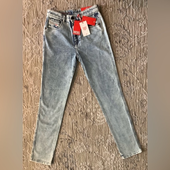 Diesel Denim Acid wash jeans Sz. 28Wx33L women’s - Picture 3 of 11